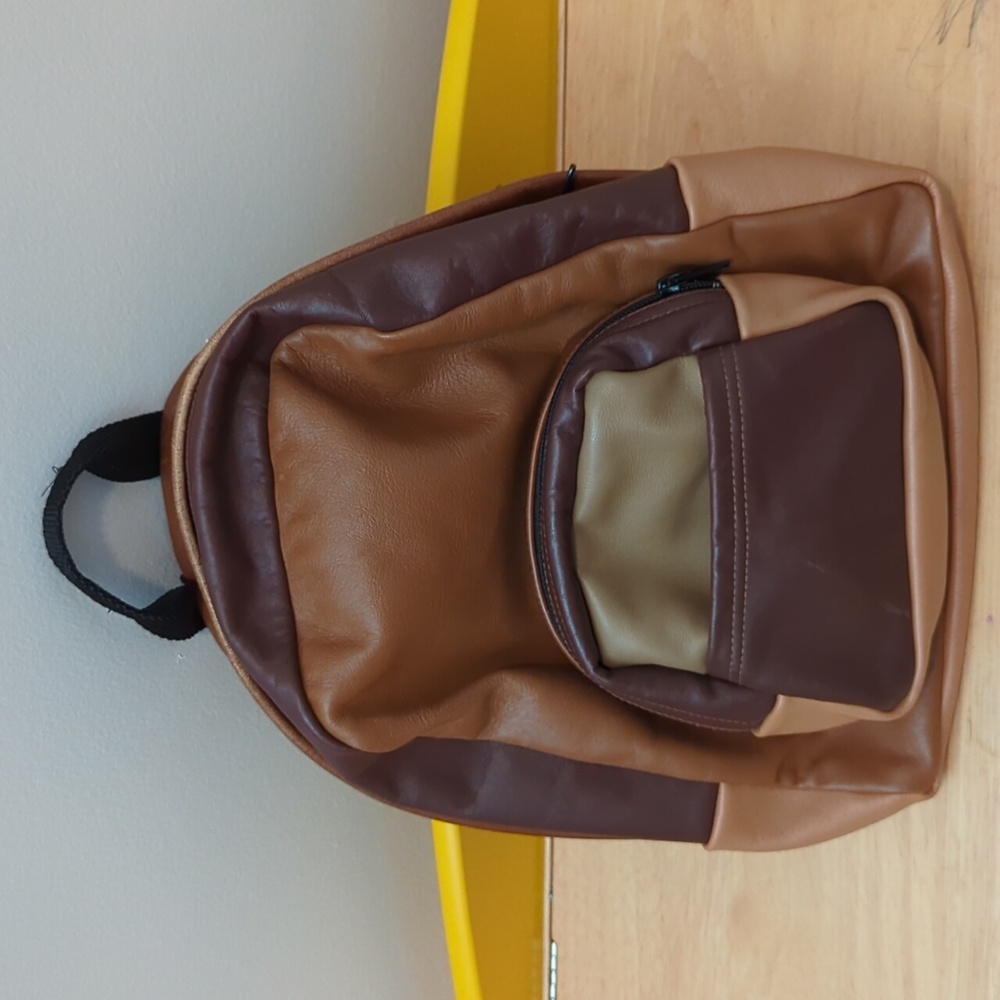 SUAY Sew Shop Leather Backpack